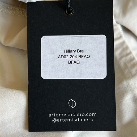 ARTEMIS DICIERO Hillary Bra - Bone - Picture 10 of 10